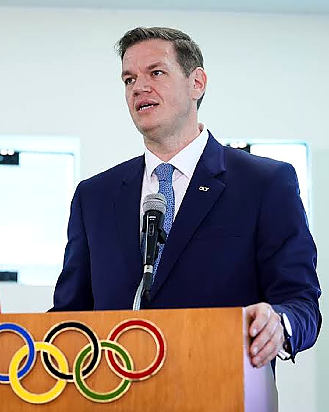 Carlos Zegarra Presser, presidente de la Confederación Panamericana de Judo, en un acto oficial.